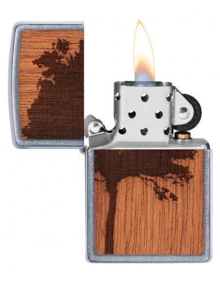 Ajándék szett Zippo öngyújtó + sörnyitó Woodchuck 49066