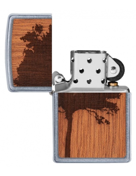 Ajándék szett Zippo öngyújtó + sörnyitó Woodchuck 49066
