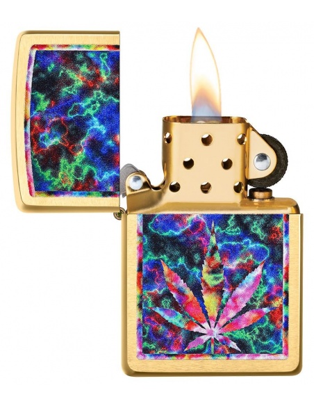 Zippo 49398 Psychedelic Marijuana Leaf öngyújtó