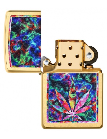 Zippo 49398 Psychedelic Marijuana Leaf öngyújtó