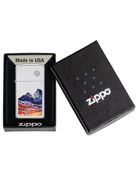 Zippo 49412 Slim Landscape öngyújtó