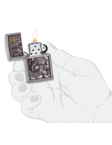 Zippo 49406 Egyptian Gods with Ankh öngyújtó
