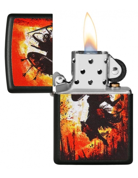 Zippo 49405 Warrior Sword and Shield öngyújtó