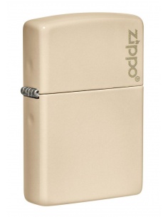 Zippo 49453ZL Flat Sand Zippo Logo öngyújtó