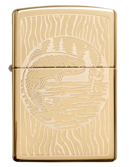 Zippo 49610 Fisherman and Trout öngyújtó
