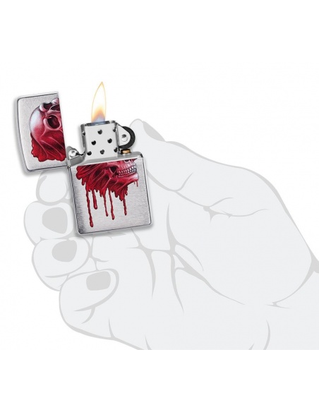 Zippo 49603 Bloody Skull öngyújtó