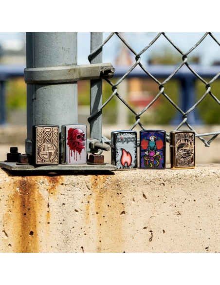 Zippo 49603 Bloody Skull öngyújtó