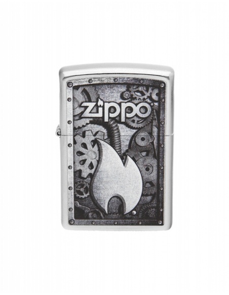 Zippo 207.CI400072 Logo and Gears öngyújtó
