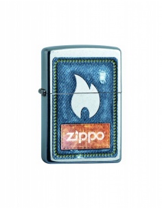 Zippo 207.CI404574 Denim and Flame öngyújtó