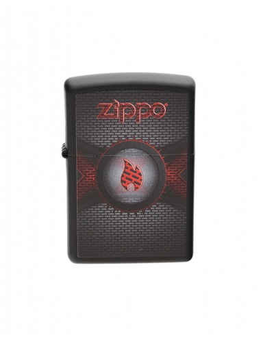 Zippo 218.CI403728 Red Metallic Flame öngyújtó