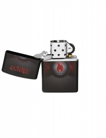 Zippo 218.CI403728 Red Metallic Flame öngyújtó