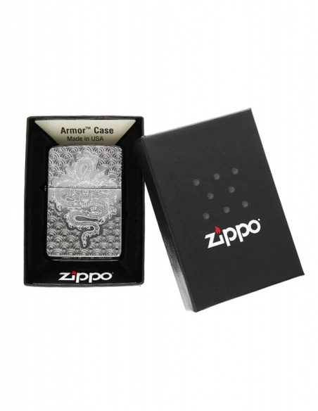 Zippo 24095.AE400171 Executive Armor Chinese Dragon öngyújtó