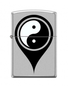 Zippo 0636 Yin & Yang Map Pin öngyújtó