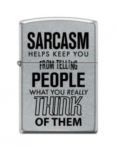 Zippo 4440 Sarcasm - What You Really Think öngyújtó