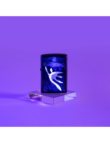 Zippo 49697 Black Light Loch Ness öngyújtó