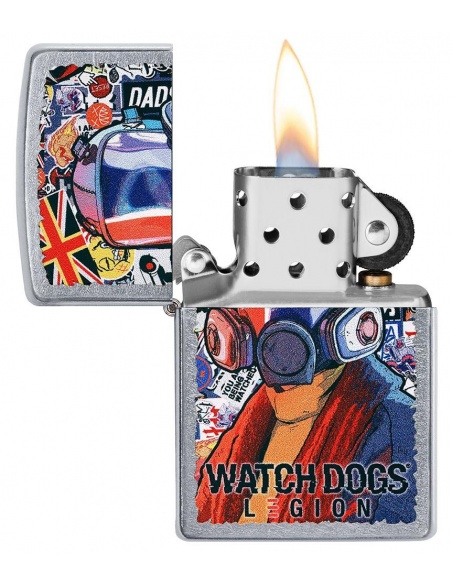 Zippo 49557 Watch Dogs Legion Gas Mask öngyújtó
