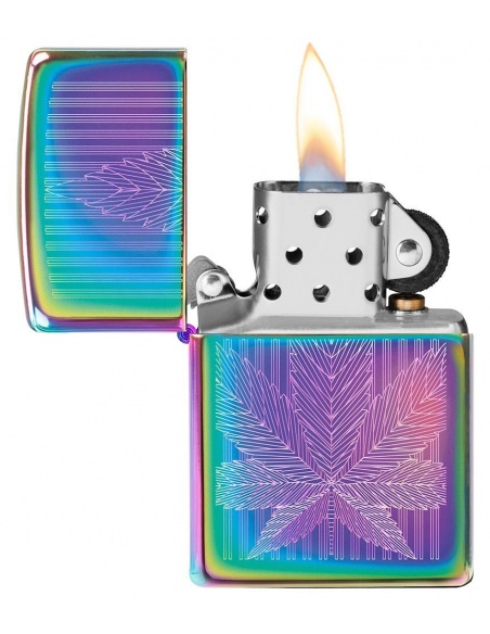 Zippo 49632 Engraved Marijuana Leaf öngyújtó