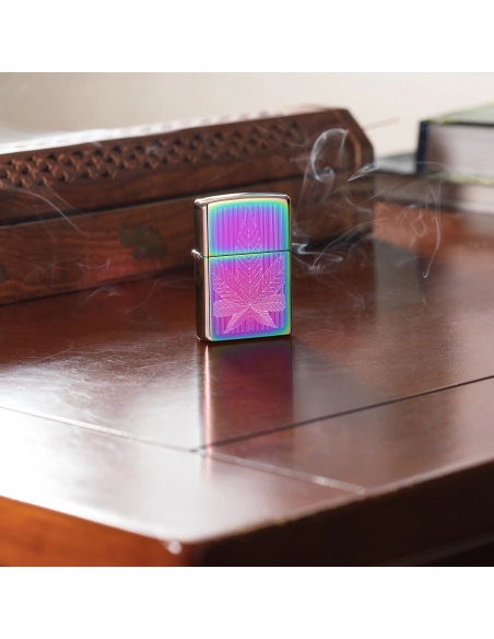 Zippo 49632 Engraved Marijuana Leaf öngyújtó