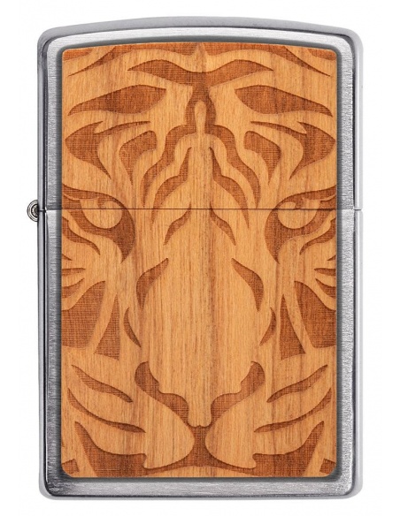 Zippo 49707 Woodchuck Tiger Head öngyújtó