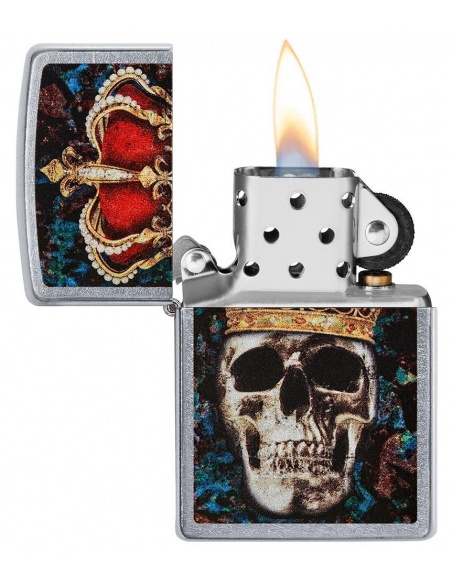 Zippo 49666 Skull King with Crown öngyújtó