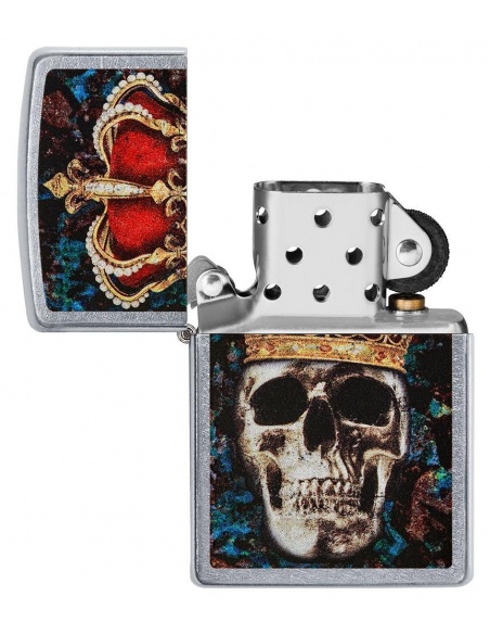 Zippo 49666 Skull King with Crown öngyújtó