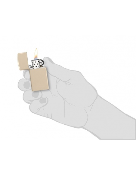 Zippo 49528 Slim Flat Sand öngyújtó
