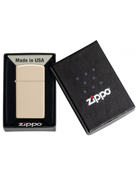 Zippo 49528 Slim Flat Sand öngyújtó