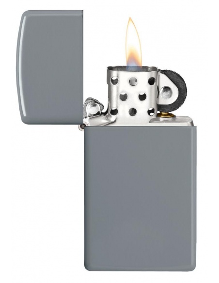 Zippo 49527 Slim Flat Grey öngyújtó