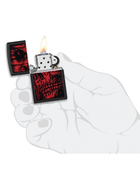 Zippo 49775 Red Skull öngyújtó