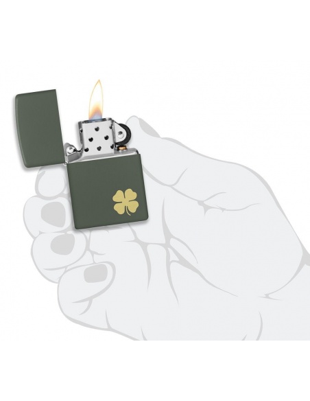 Zippo 49796 Four Leaf Clover öngyújtó