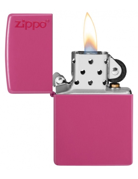 Zippo 49846ZL Classic Frequency Hot Pink with Zippo Logo öngyújtó