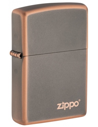 Zippo 49839ZL Classic Rustic Bronze with Zippo Logo öngyújtó
