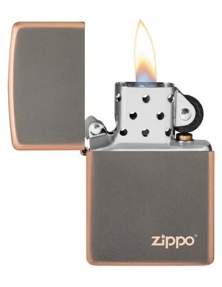 Zippo 49839ZL Classic Rustic Bronze with Zippo Logo öngyújtó