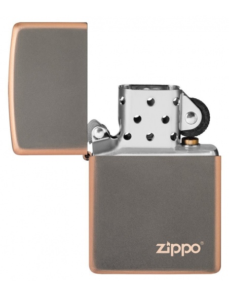Zippo 49839ZL Classic Rustic Bronze with Zippo Logo öngyújtó