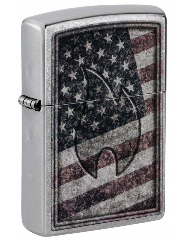 Zippo 48180 American Flag and Zippo Flame öngyújtó