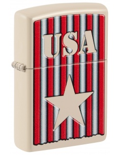 Zippo 48204 Patriotic Star and USA öngyújtó