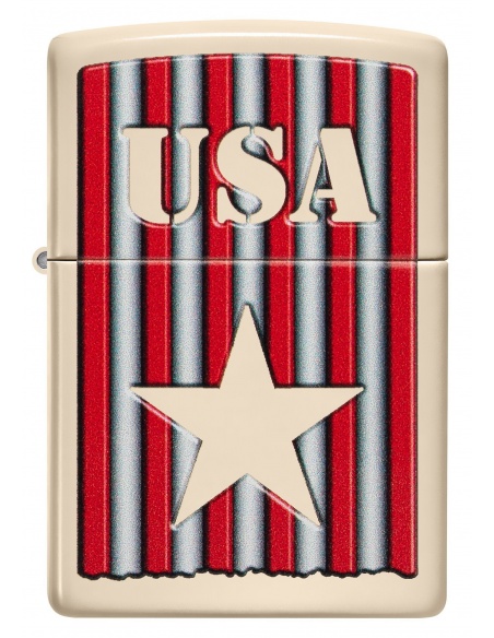 Zippo 48204 Patriotic Star and USA öngyújtó