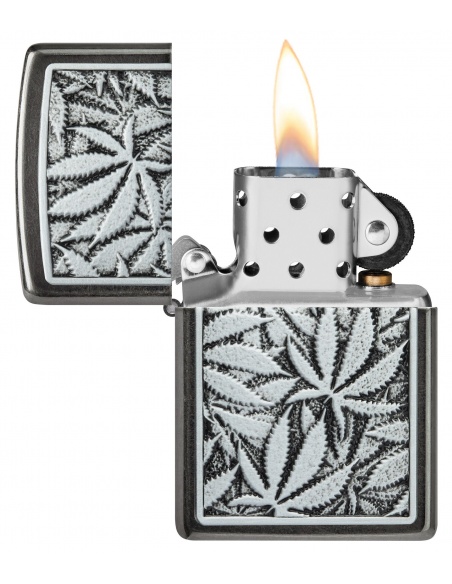 Zippo 48123 Marijuana Leaf Emblem öngyújtó