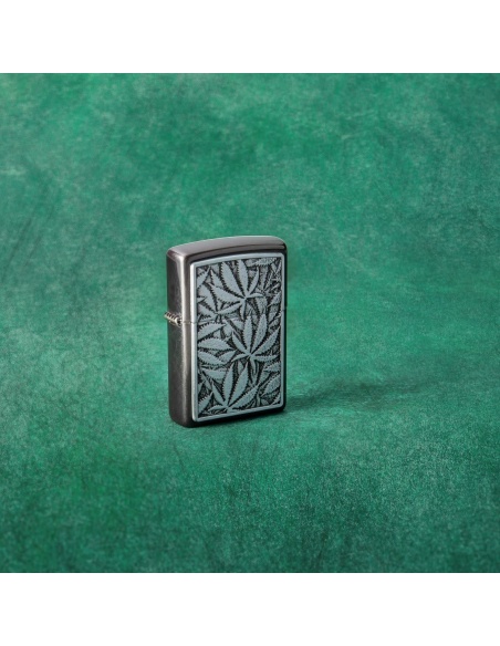 Zippo 48123 Marijuana Leaf Emblem öngyújtó