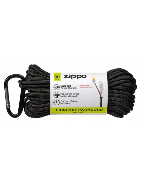 Paracord belső gyúlékony kanóccal (15 m hosszú) Zippo SureFire 40493