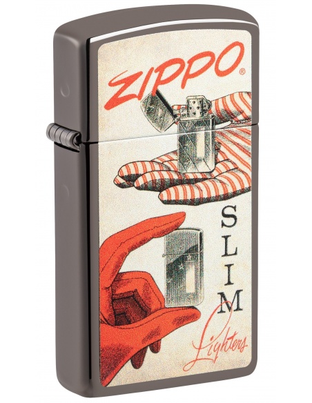 Zippo 48396 Slim Retro Design öngyújtó