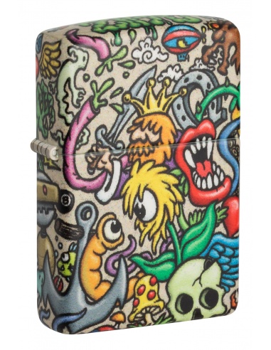 Zippo 48394 Crazy Collage Tattoo öngyújtó