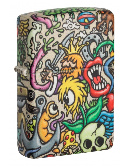 Zippo 48394 Crazy Collage Tattoo öngyújtó