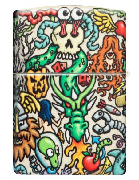 Zippo 48394 Crazy Collage Tattoo öngyújtó