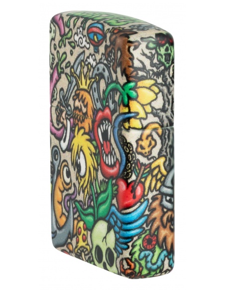 Zippo 48394 Crazy Collage Tattoo öngyújtó