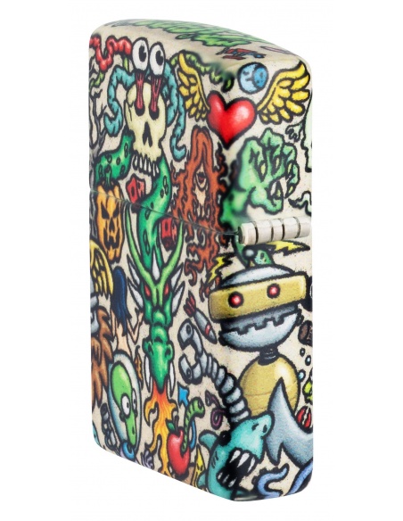 Zippo 48394 Crazy Collage Tattoo öngyújtó