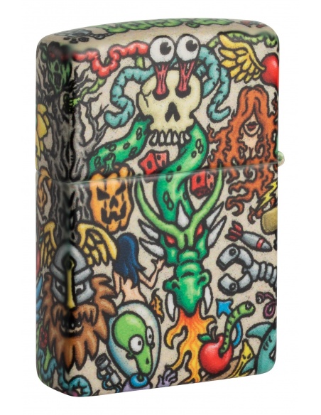 Zippo 48394 Crazy Collage Tattoo öngyújtó