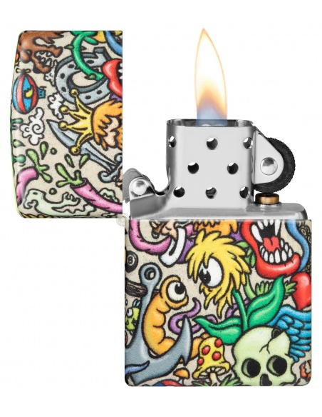 Zippo 48394 Crazy Collage Tattoo öngyújtó
