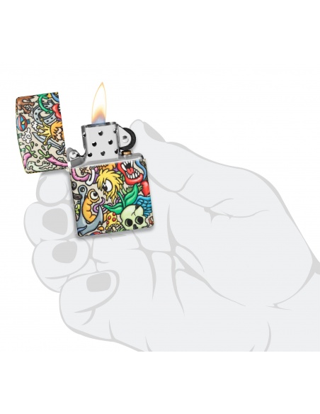 Zippo 48394 Crazy Collage Tattoo öngyújtó