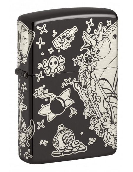 Zippo 48398 Pirates Treasure öngyújtó